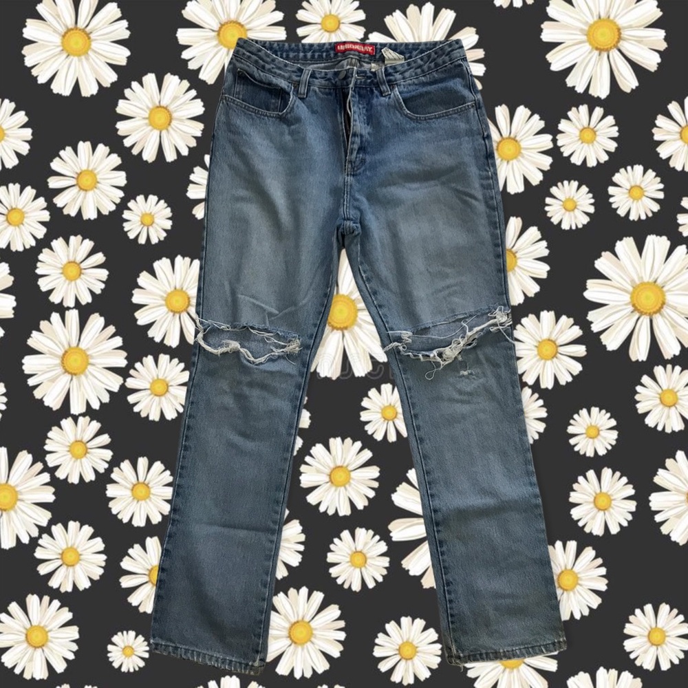 90’s Vintage Boot Cut Distressed Unionbay Jeans